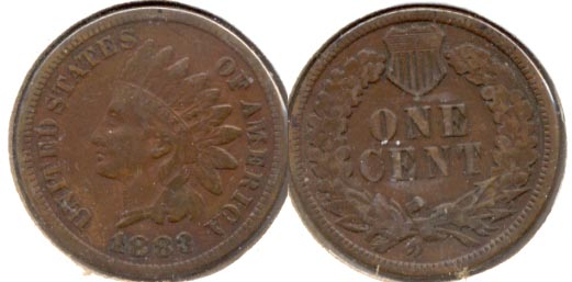 1883 Indian Head Cent VF-20