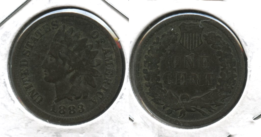 1883 Indian Head Cent VG-8 #a Dark