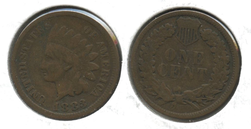 1883 Indian Head Cent VG-8 #b