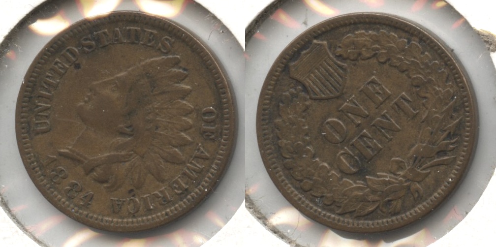 1884 Indian Head Cent EF-40 #b