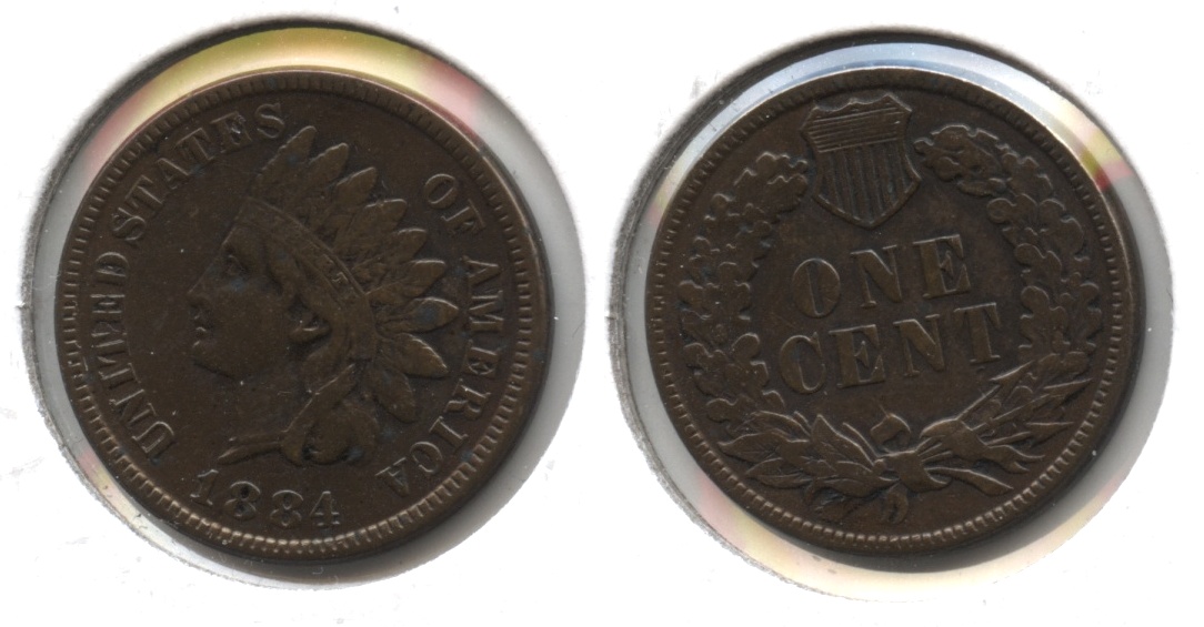 1884 Indian Head Cent EF-40 #c