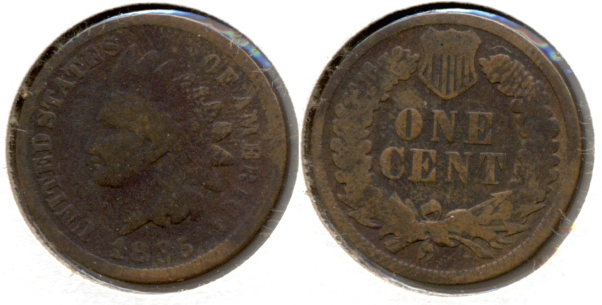 1885 Indian Head Cent G-4 Cleaned Retoned