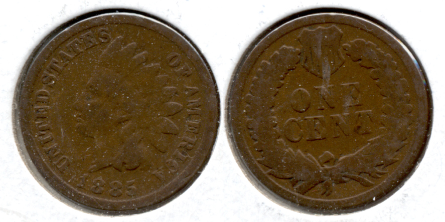 1885 Indian Head Cent G-4 g