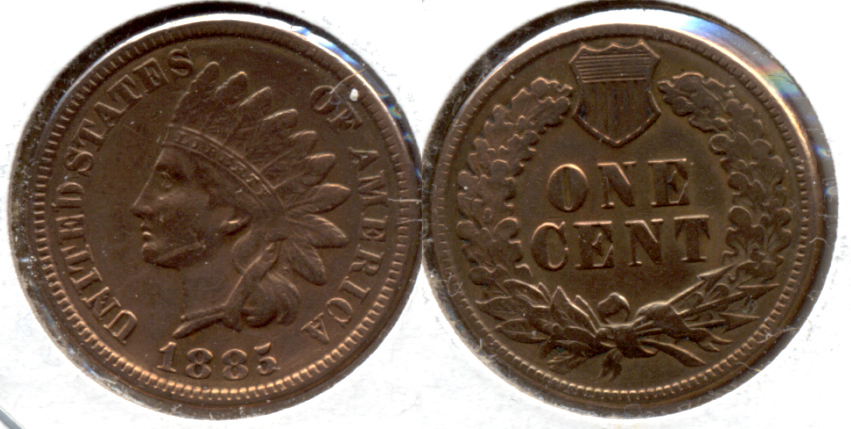 1885 Indian Head Cent VF-20 Cleaned