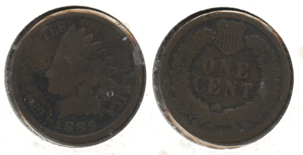 1886 Indian Head Cent AG-3 #a
