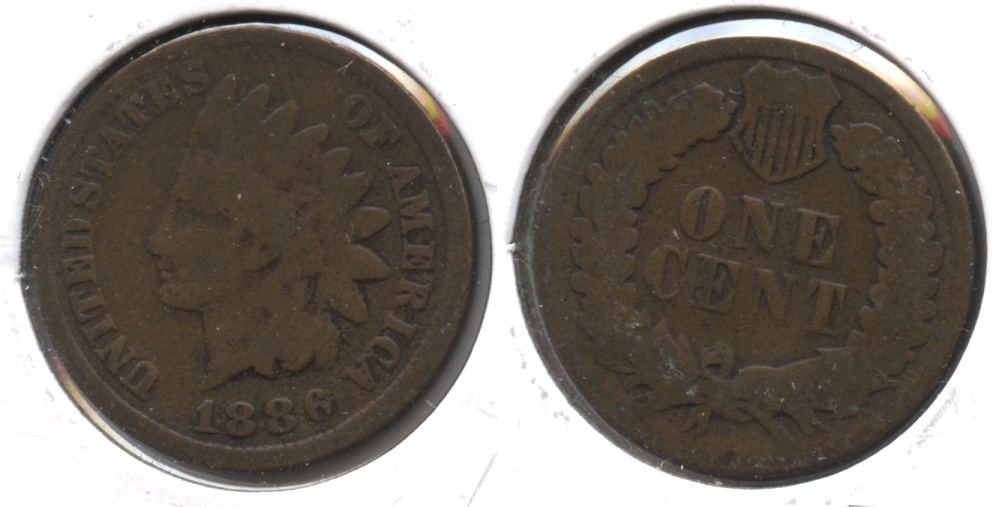 1886 Type 1 Indian Head Cent G-4 #d