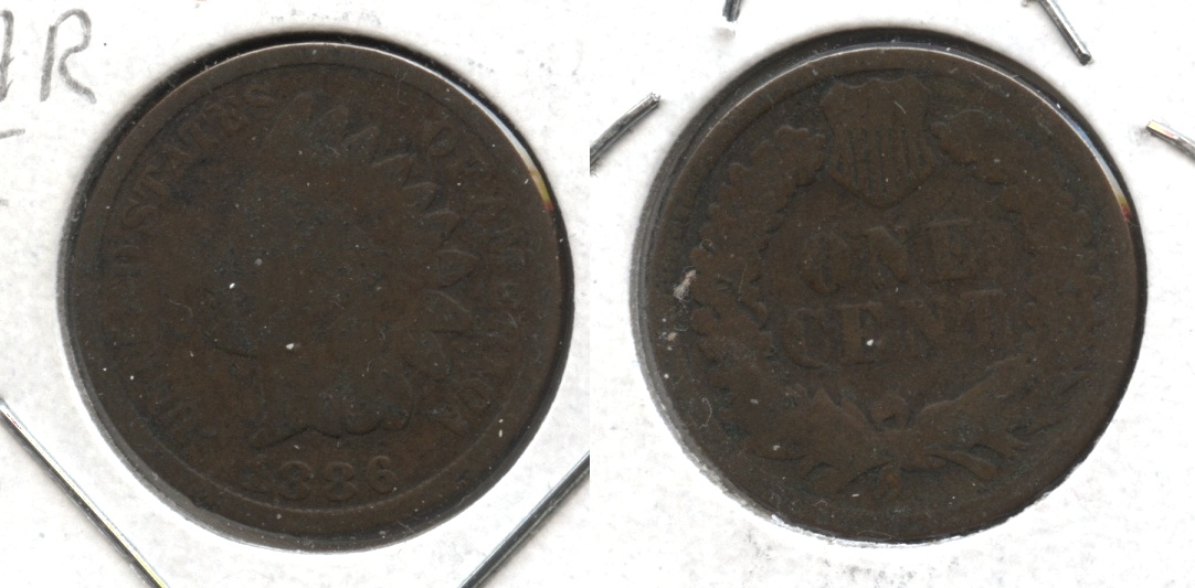 1886 Type 2 Indian Head Cent G-4 #h