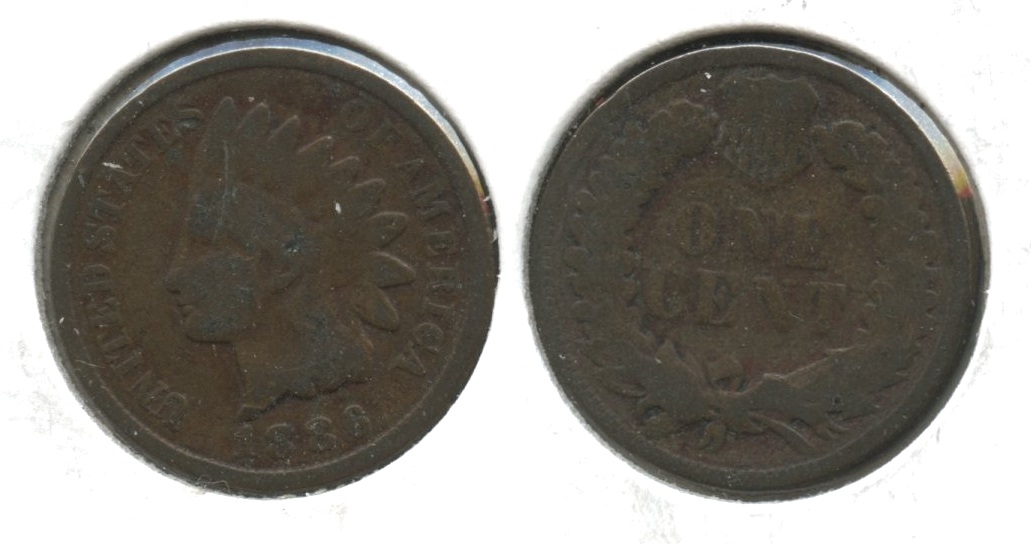 1886 Type 2 Indian Head Cent G-4 #u