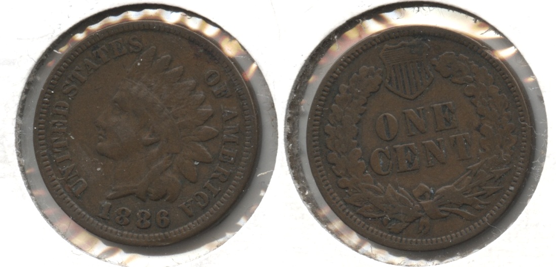 1886 Indian Head Cent VF-20
