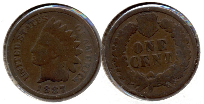 1887 Indian Head Cent Good-4 b