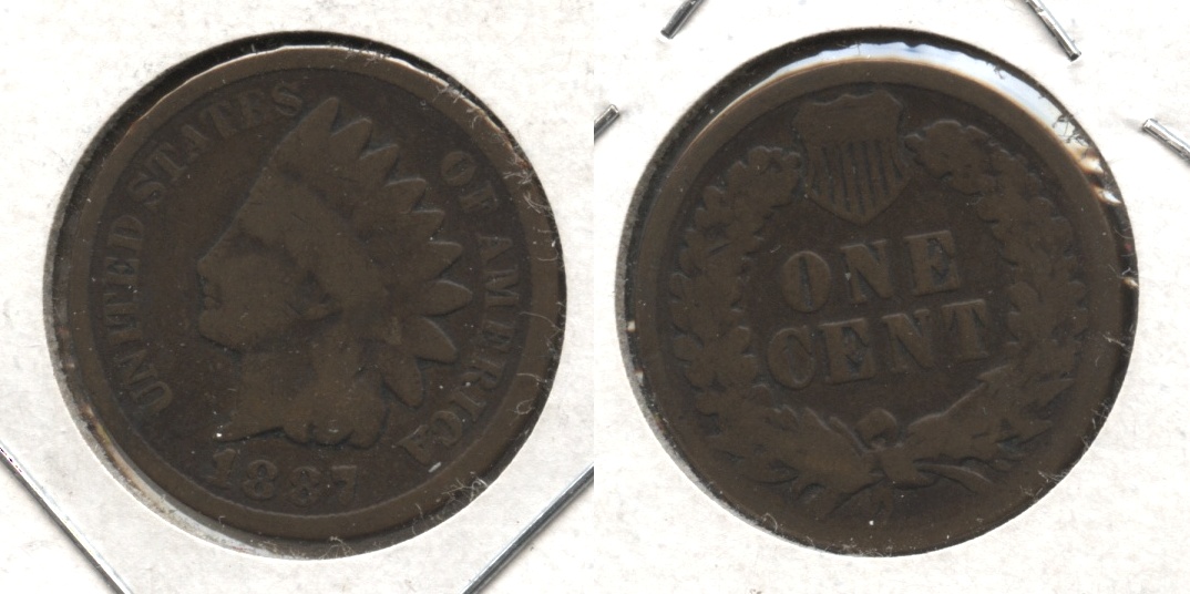 1887 Indian Head Cent Good-4 #j