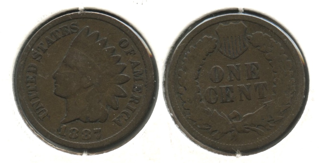 1887 Indian Head Cent Good-4 #q