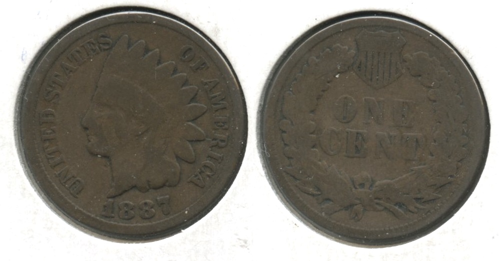 1887 Indian Head Cent Good-4 #t