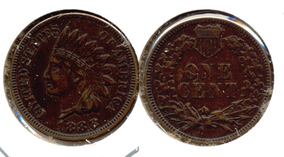 1888 Indian Head Cent AU-50 #a