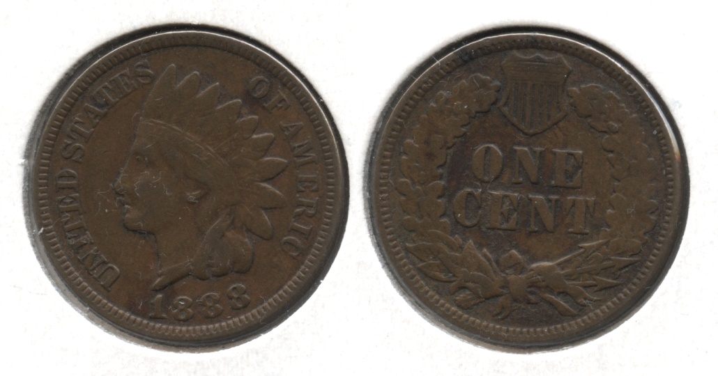 1888 Indian Head Cent VF-20 #d