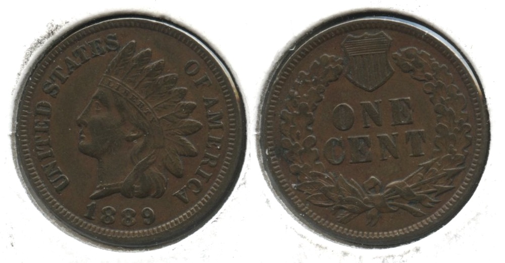 1889 Indian Head Cent EF-40 #b
