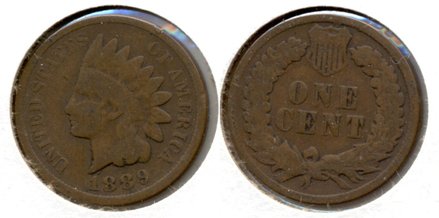 1889 Indian Head Cent Good-4 j