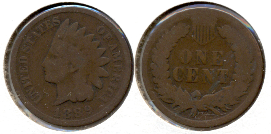 1889 Indian Head Cent Good-4 k