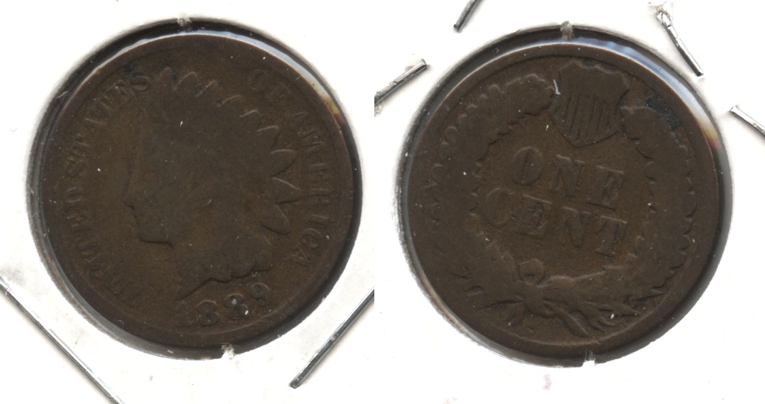 1889 Indian Head Cent Good-4 #w