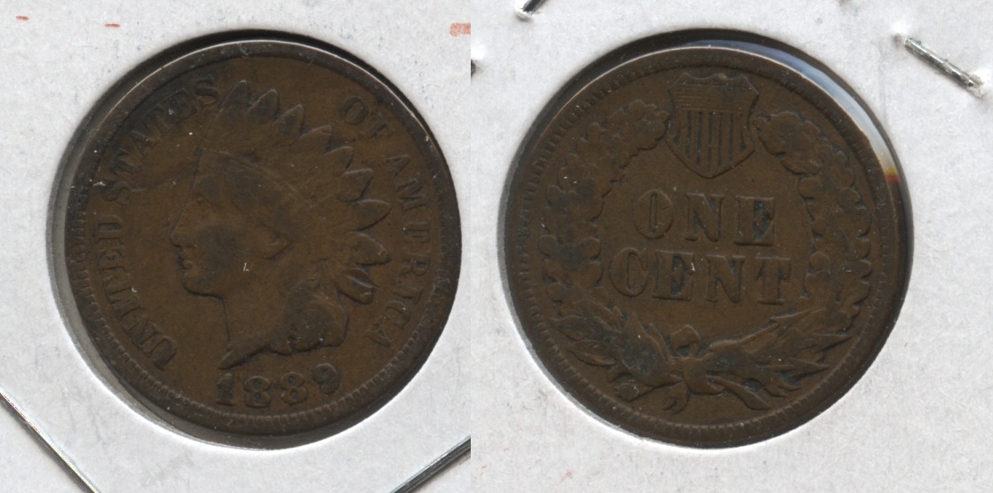 1889 Indian Head Cent VG-8 #c