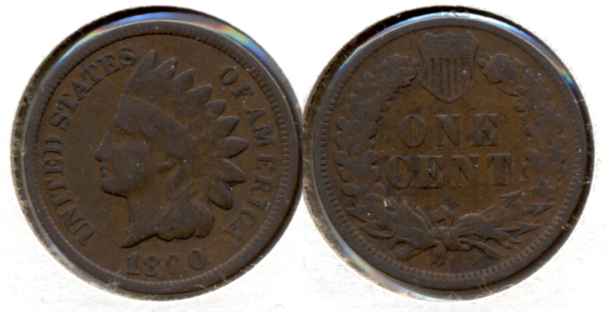 1890 Indian Head Cent Good-4 r