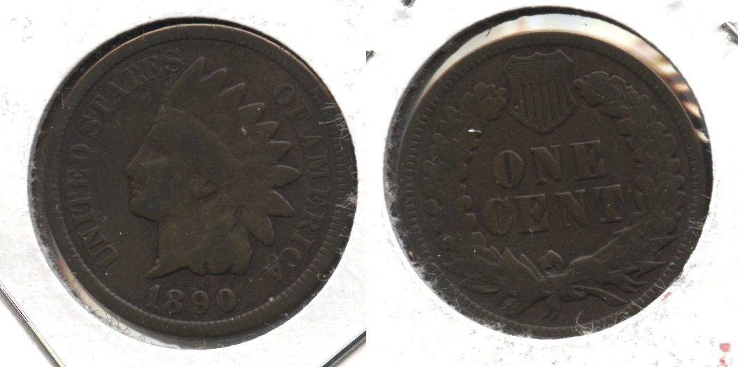 1890 Indian Head Cent Good-4 #x