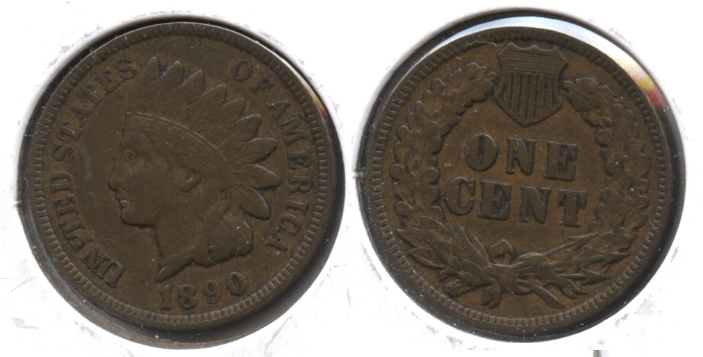 1890 Indian Head Cent VF-20