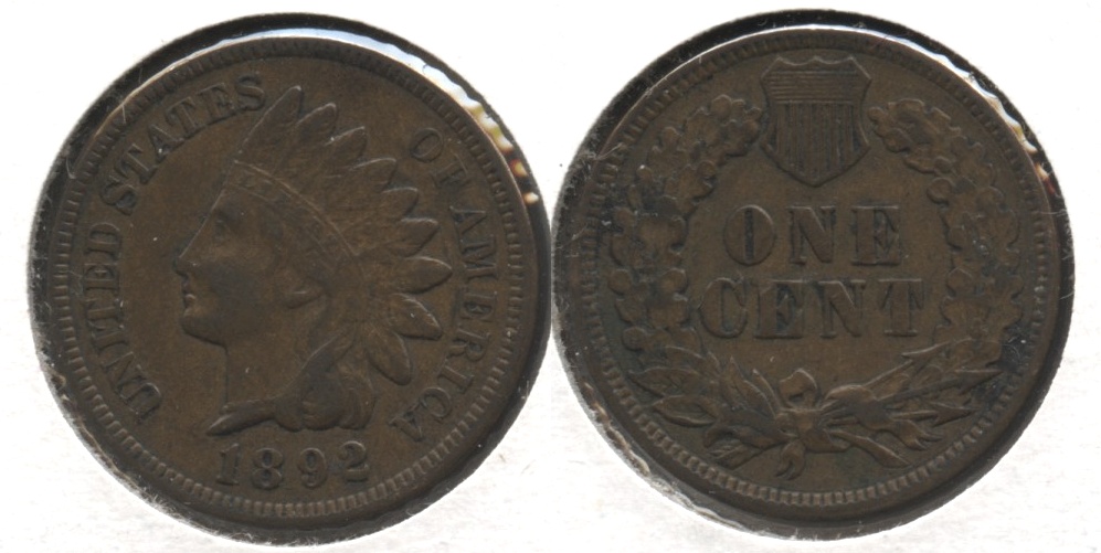 1892 Indian Head Cent VF-20