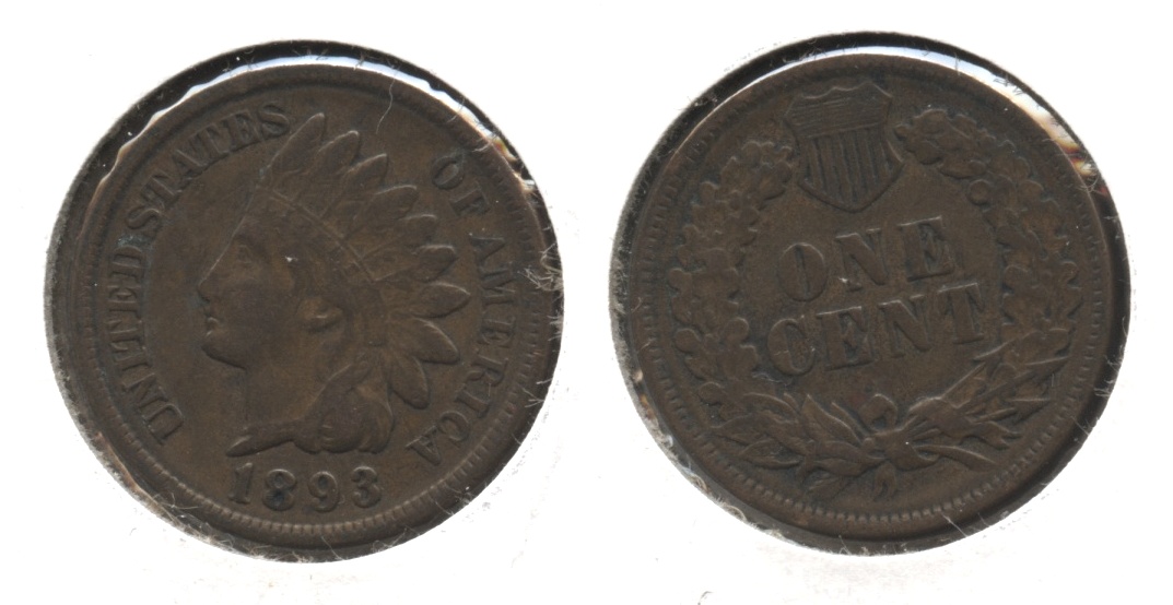 1893 Indian Head Cent VF-20 #a