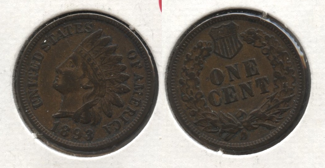 1893 Indian Head Cent VF-20 #c