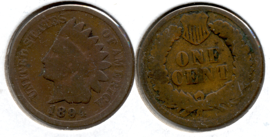 1894 Indian Head Cent AG-3
