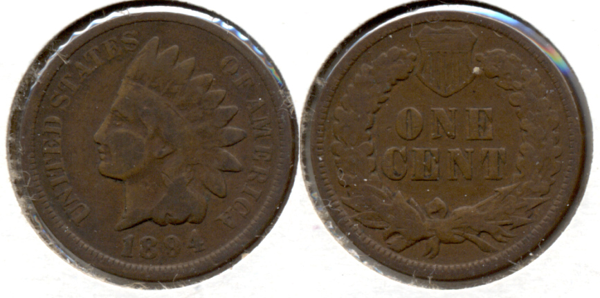 1894 Indian Head Cent Good-4 ah
