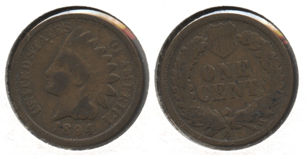 1894 Indian Head Cent Good-4 #aw