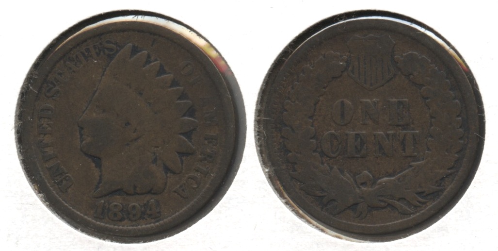 1894 Indian Head Cent Good-4 #aw