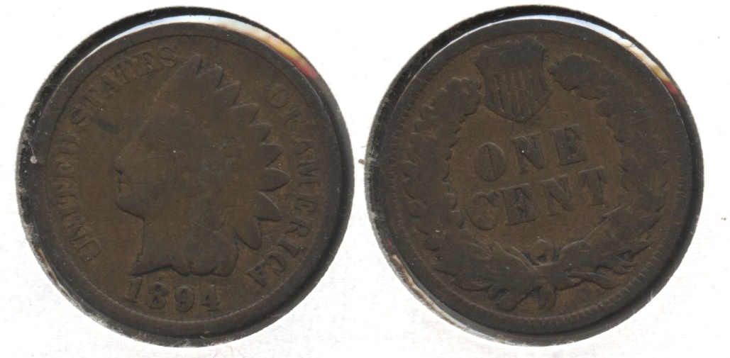 1894 Indian Head Cent Good-4 #ay