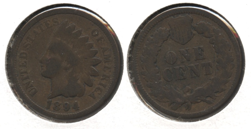 1894 Indian Head Cent Good-4 #az