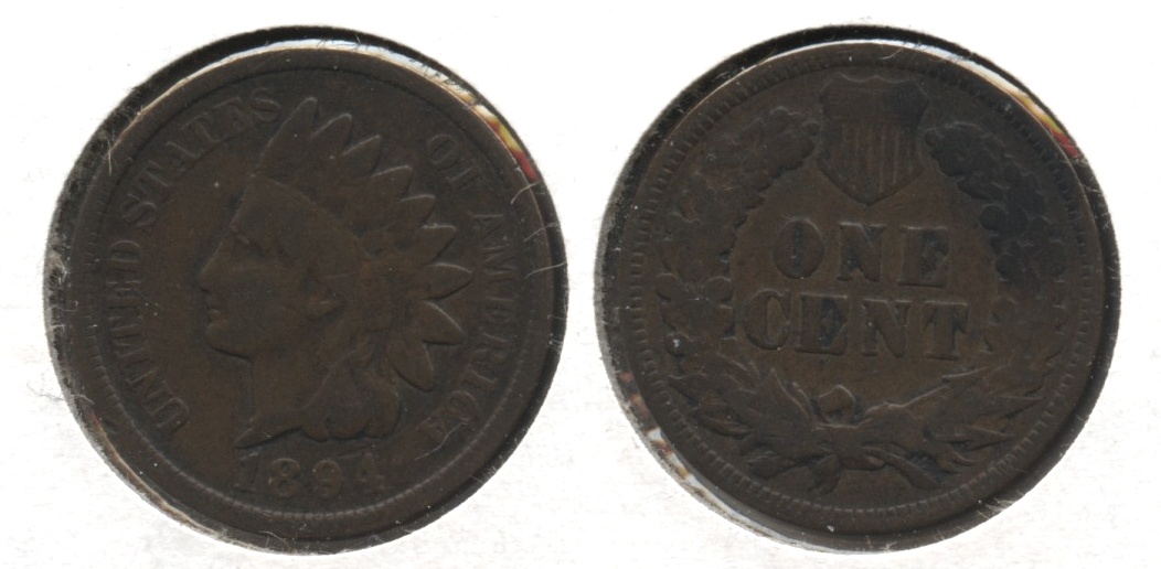1894 Indian Head Cent Good-4 #ba