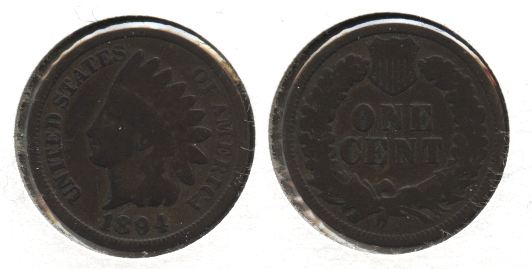 1894 Indian Head Cent Good-4 #bb