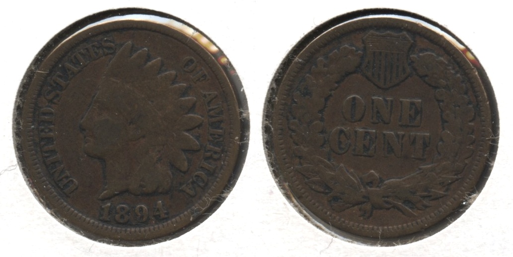 1894 Indian Head Cent Good-4 #bd