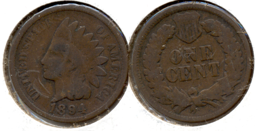 1894 Indian Head Cent Good-4 i