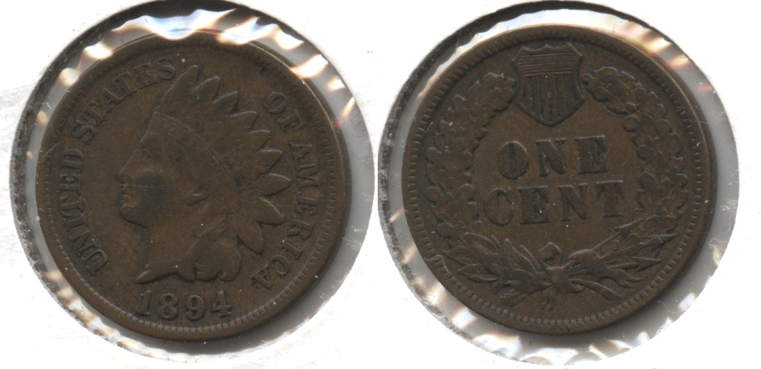 1894 Indian Head Cent VF-20 #a