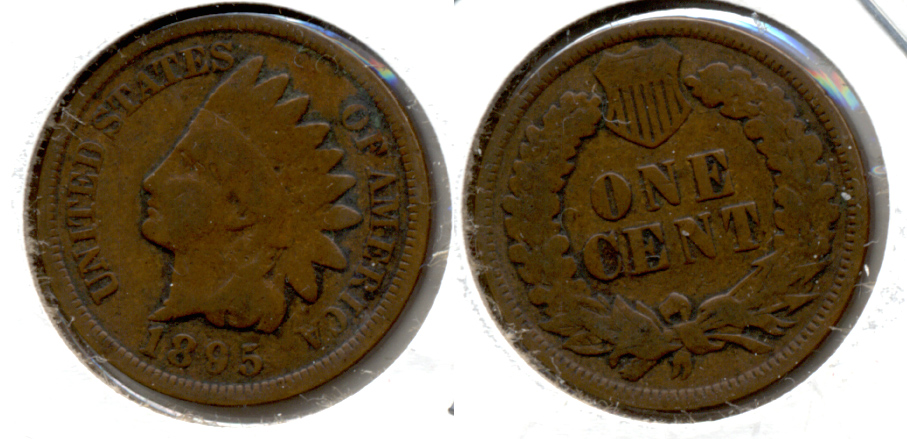 1895 Indian Head Cent Good-4