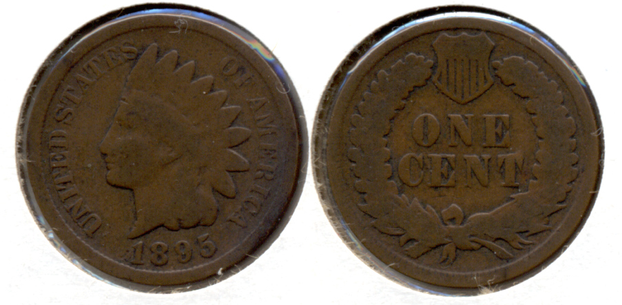 1895 Indian Head Cent Good-4 e