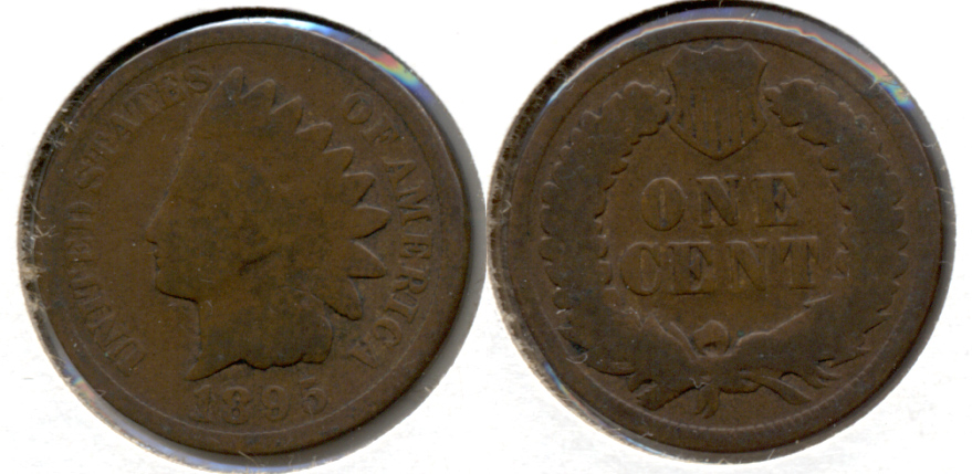 1895 Indian Head Cent Good-4 n