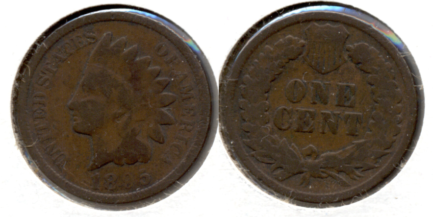 1895 Indian Head Cent Good-4 o