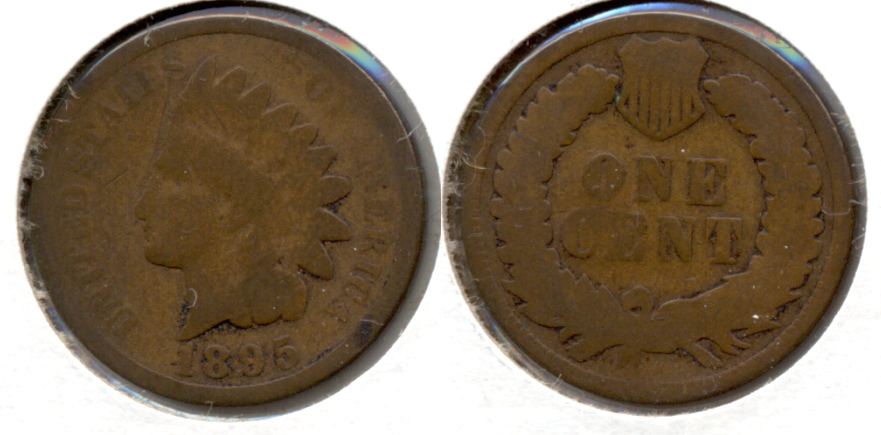 1895 Indian Head Cent Good-4 p
