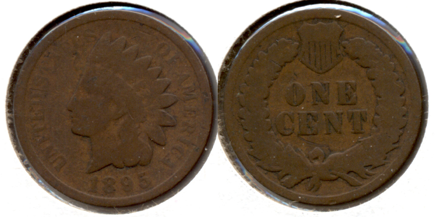 1895 Indian Head Cent Good-4 q