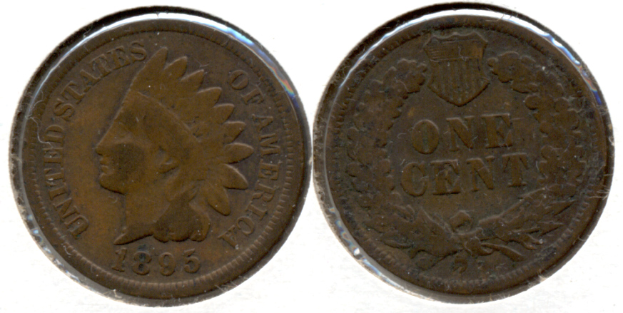1895 Indian Head Cent Good-4 r