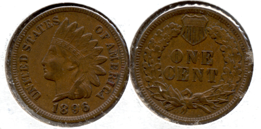 1896 Indian Head Cent EF-40 a