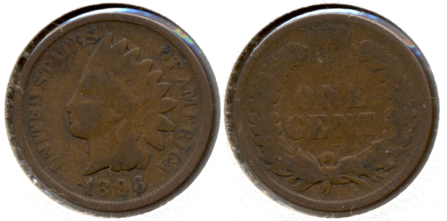 1896 Indian Head Cent Good-4 c